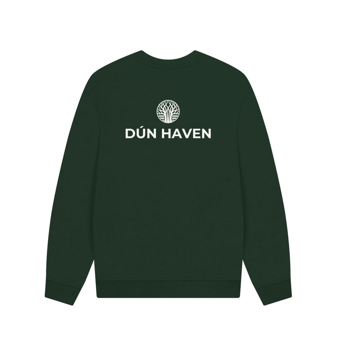 Evergreen Printed Sweater Back