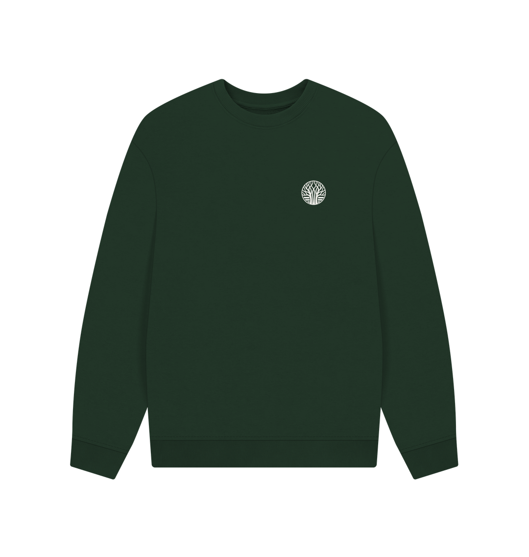 Evergreen Printed Sweater Front