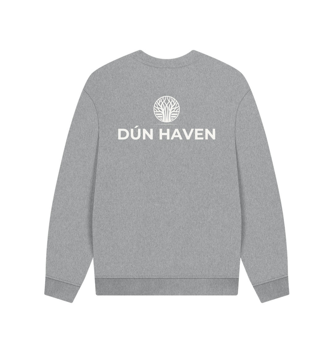 Athletic Grey Printed Sweater
