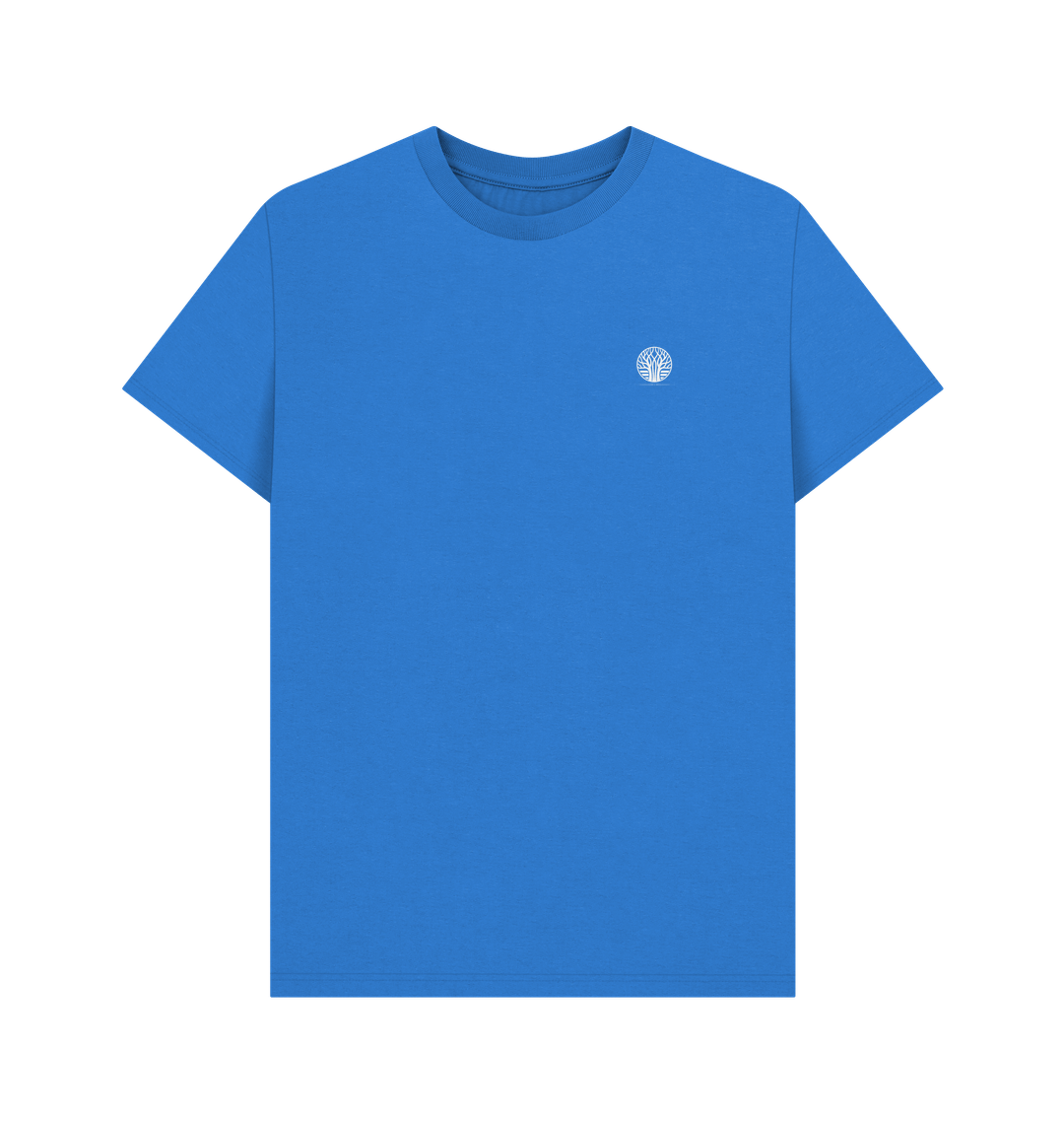 Bright Blue Printed T-shirt