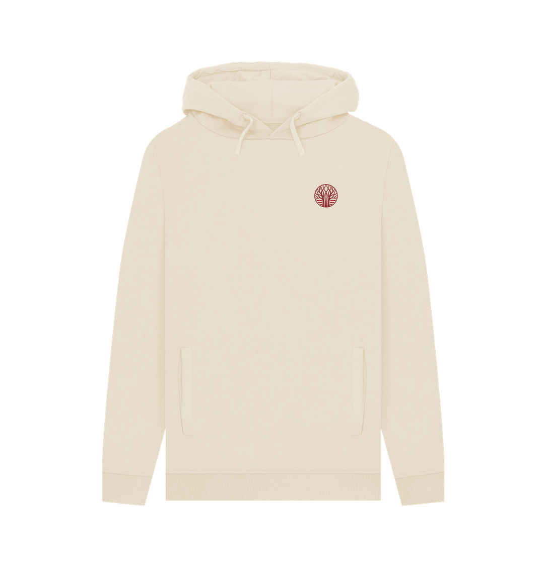 Oat Printed Hoody Front