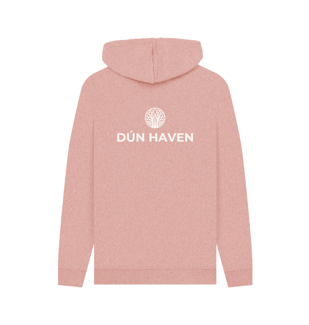 Sunset Pink Recycled Hoody Back