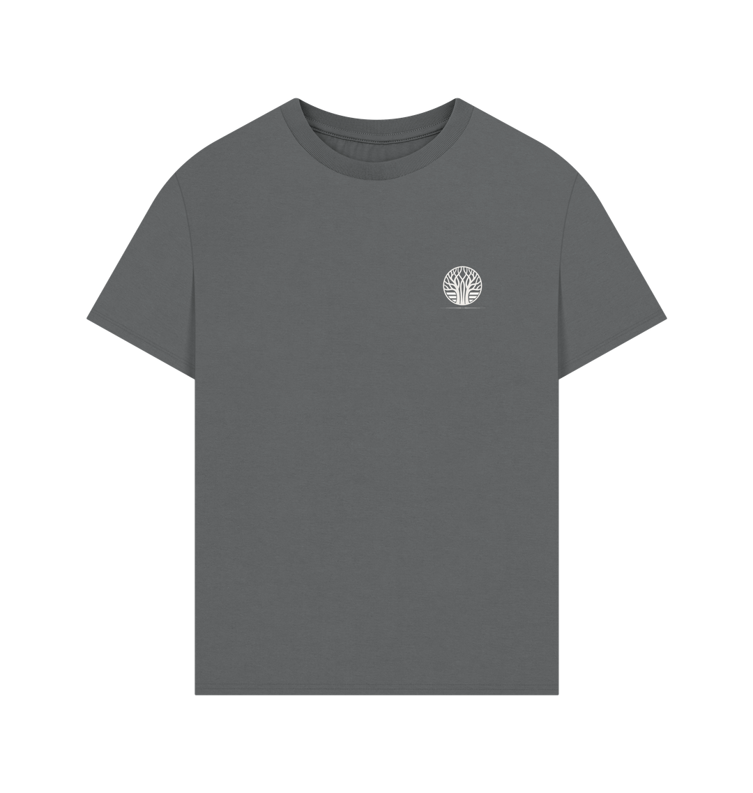 Slate Grey Printed T-shirt