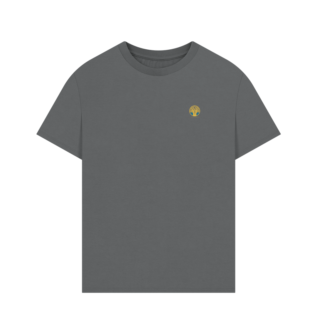 Slate Grey Printed T-shirt