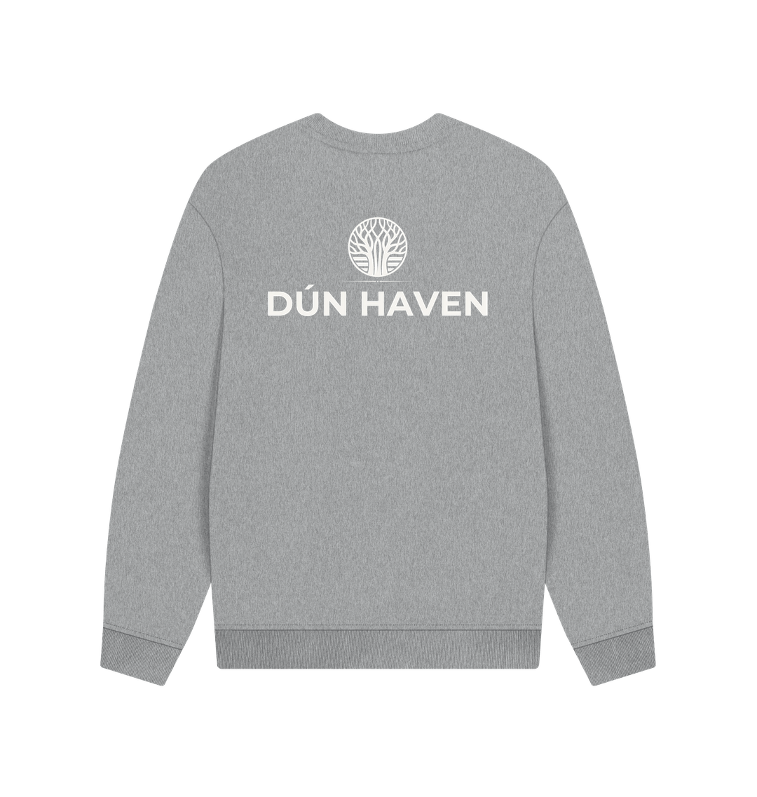 Athletic Grey Printed Sweater