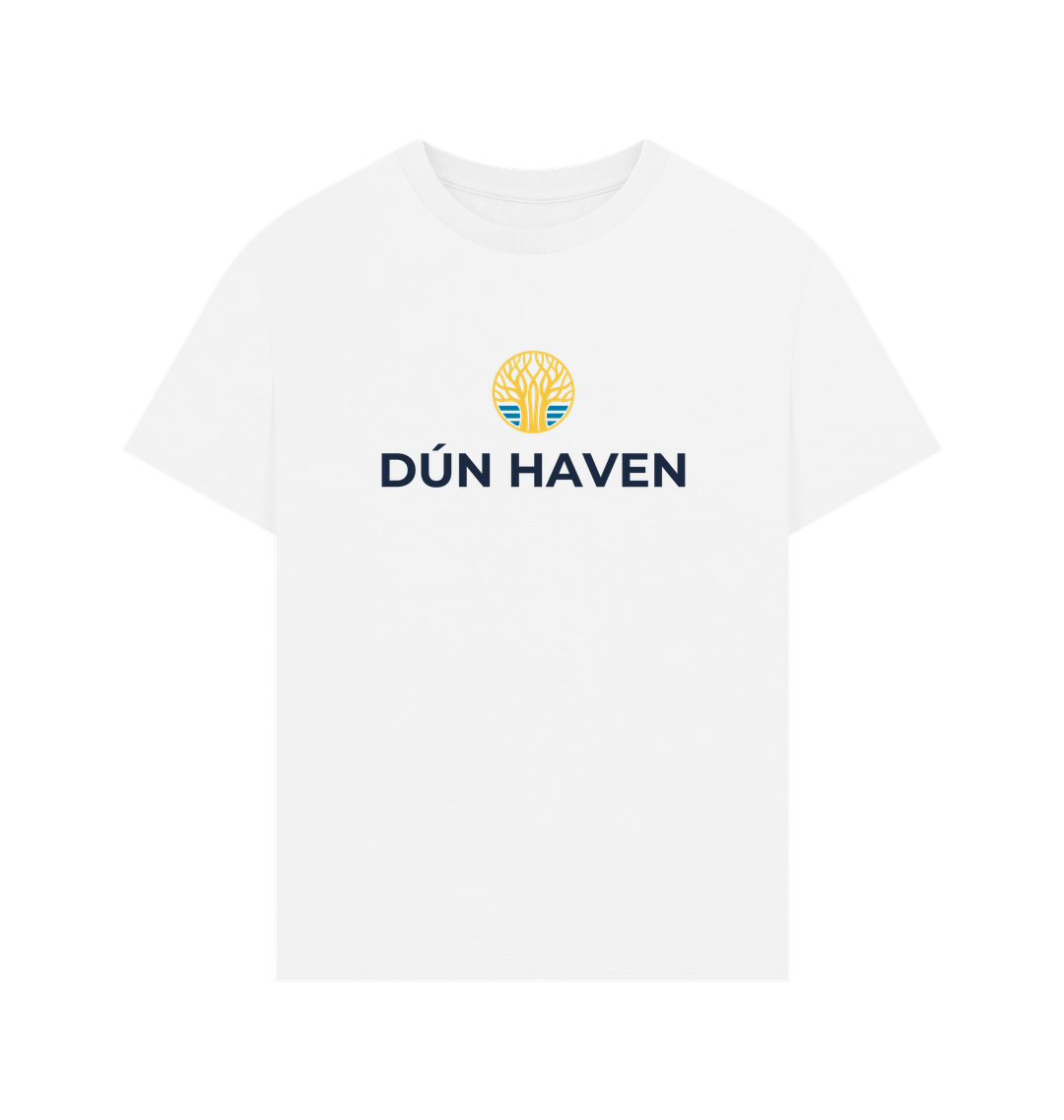 White Printed T-shirt Front