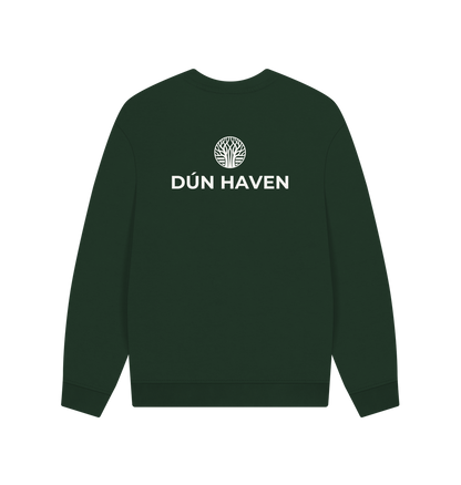 Evergreen Printed Sweater Back