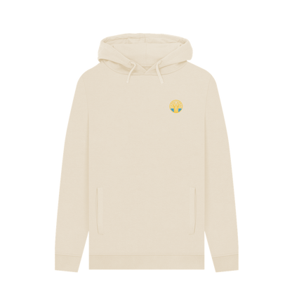 Oat Printed Hoody Front