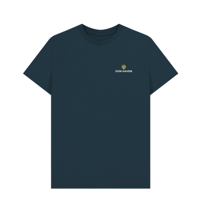 Denim Blue Printed T-shirt Front