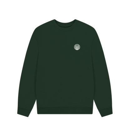 Evergreen Printed Sweater Front