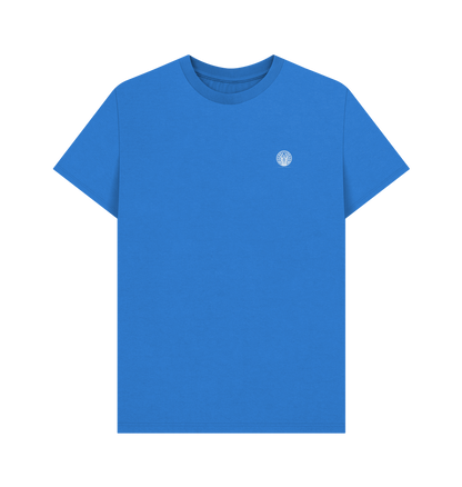 Bright Blue Printed T-shirt