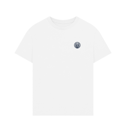 White Printed T-shirt Front