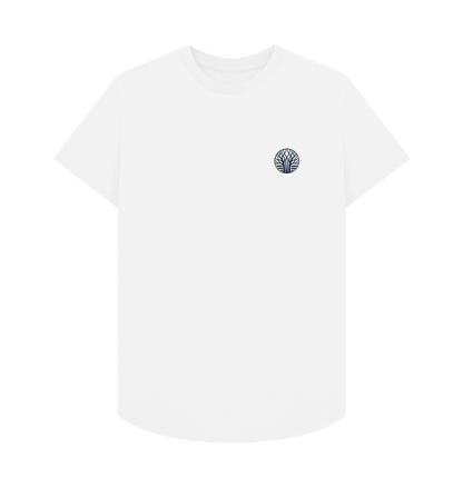 White Printed T-shirt Front