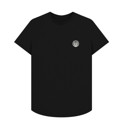 Black Printed T-shirt Front
