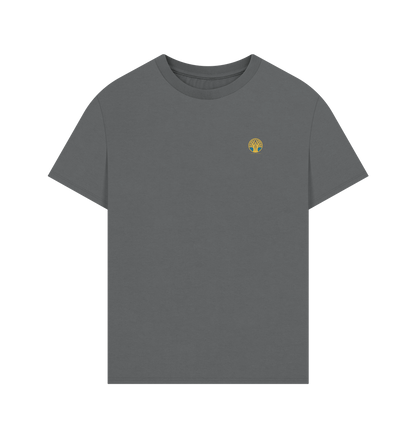 Slate Grey Printed T-shirt